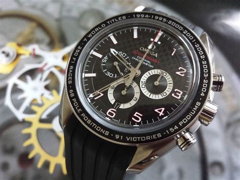 omega speedmaster michael schumacher price|schumacher omega speedmaster vintage.